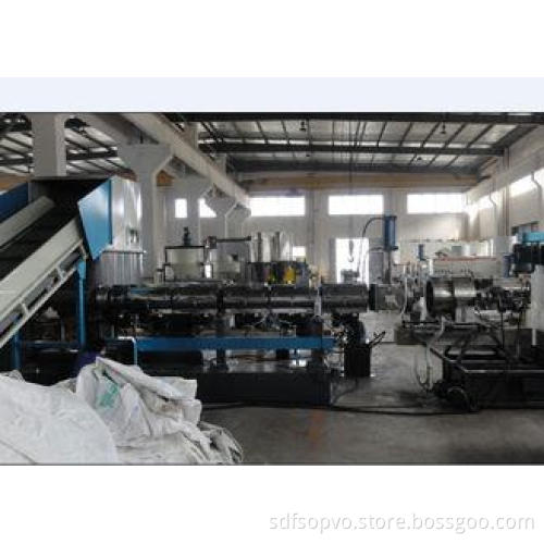 Water ring die face hot cutting PP granulator for plastic r